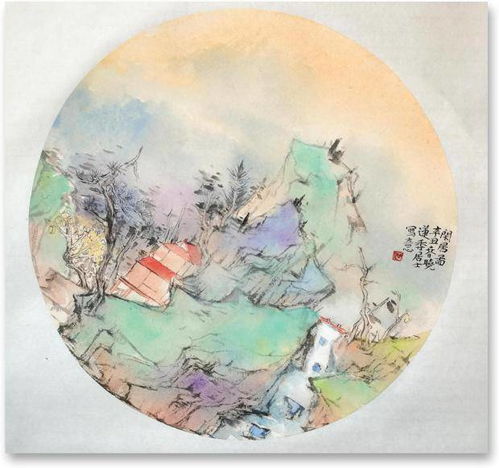 絢彩青綠山水開(kāi)創(chuàng)者畫(huà)家鄭默用藝術(shù)創(chuàng)作人文之美